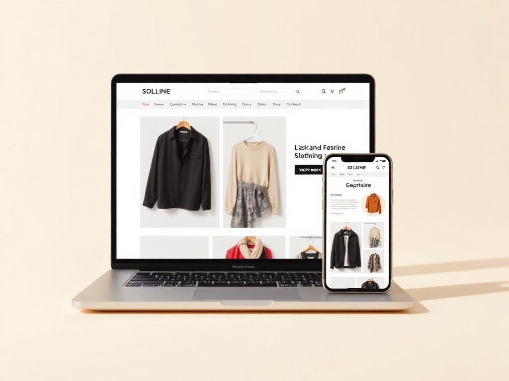 Soline Clothing Store design preview